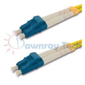 Cordón de parcheo de fibra óptica Monomodo LC-LC Dúplex 1m (3.28pies) OS2 LC/UPC-LC/UPC 9/125μm LSZH 2.0mm