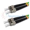 Cordón de parcheo de fibra óptica Multimodo ST-ST Dúplex 10m (32.81pies) OM5 ST/UPC-ST/UPC 50/125μm LSZH 2.0mm