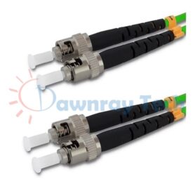 Cordón de parcheo de fibra óptica Multimodo ST-ST Dúplex 20m (65.62pies) OM5 ST/UPC-ST/UPC 50/125μm LSZH 2.0mm