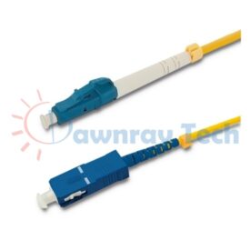 Cordón de parcheo de fibra óptica Monomodo LC-SC Símplex 25m (82.02pies) OS2 LC/UPC-SC/UPC 9/125μm LSZH 2.0mm