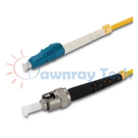 Cordón de parcheo de fibra óptica Monomodo LC-ST Símplex 2m (6.56pies) OS2 LC/UPC-ST/UPC 9/125μm LSZH 2.0mm